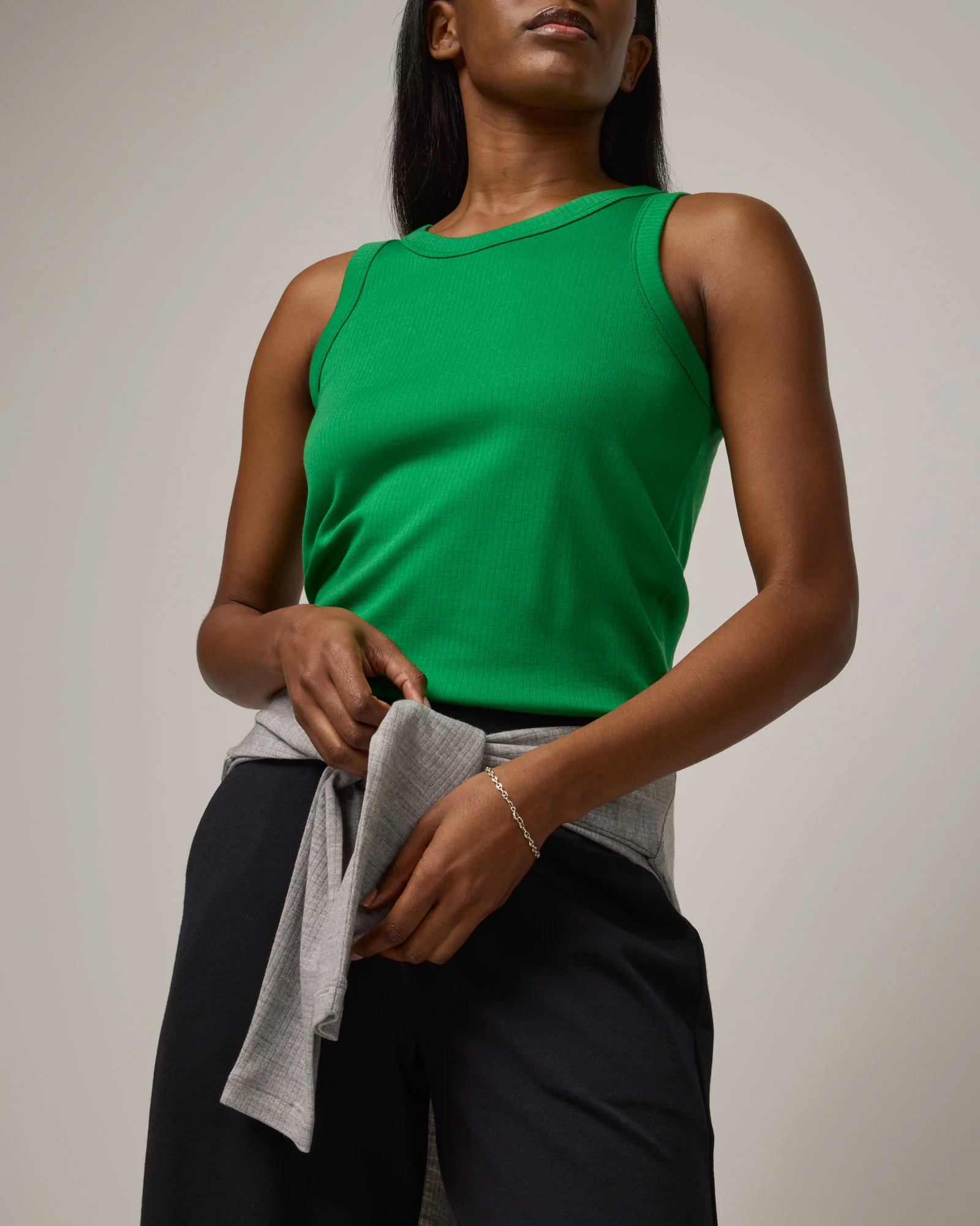 Lily Ribbed Tank - Image 4